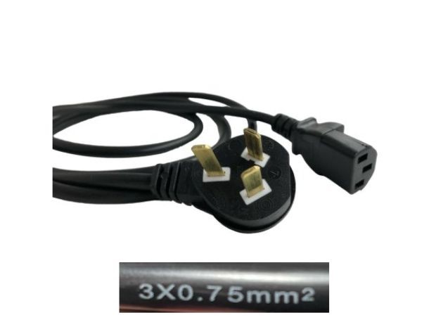 &u+ CABLE CORRIENTE PC INTERLOCK